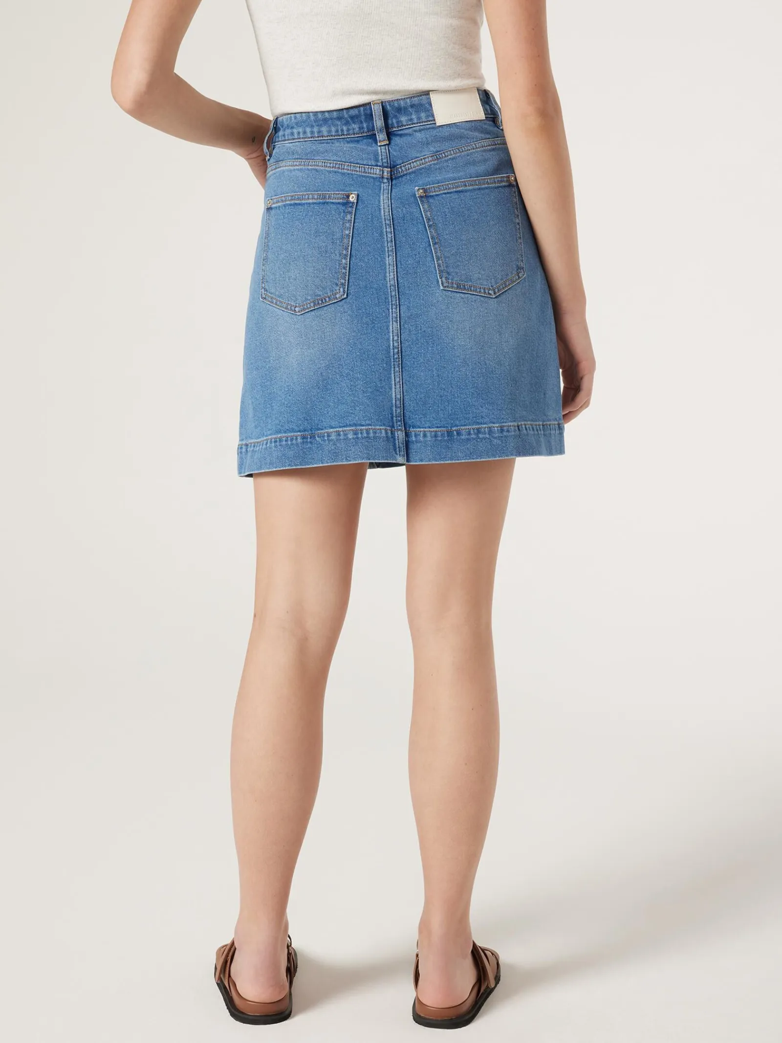 Jeanswest Aline Skirt Blue Hot