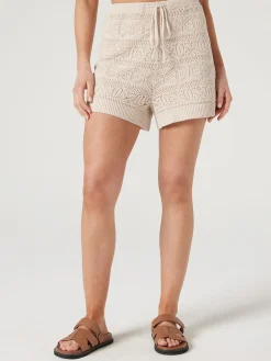 Jeanswest Amber Crochet Short Sand Best