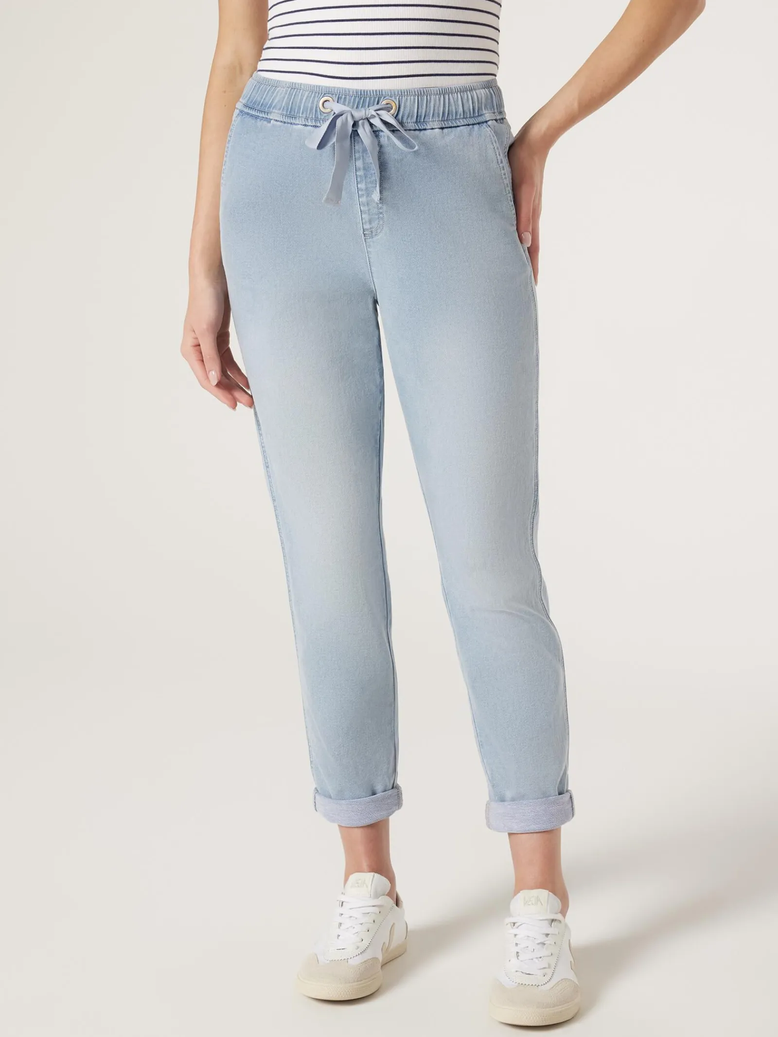 Jeanswest Amelia Joggers LightIndigo Sale