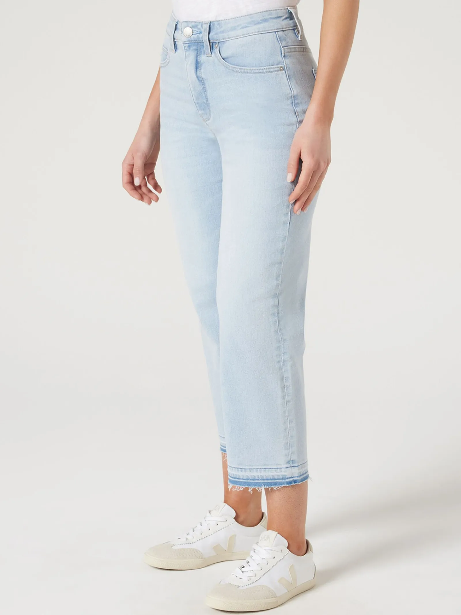 Jeanswest Annie Mid Waisted Straight Capri SummerIndigo Best
