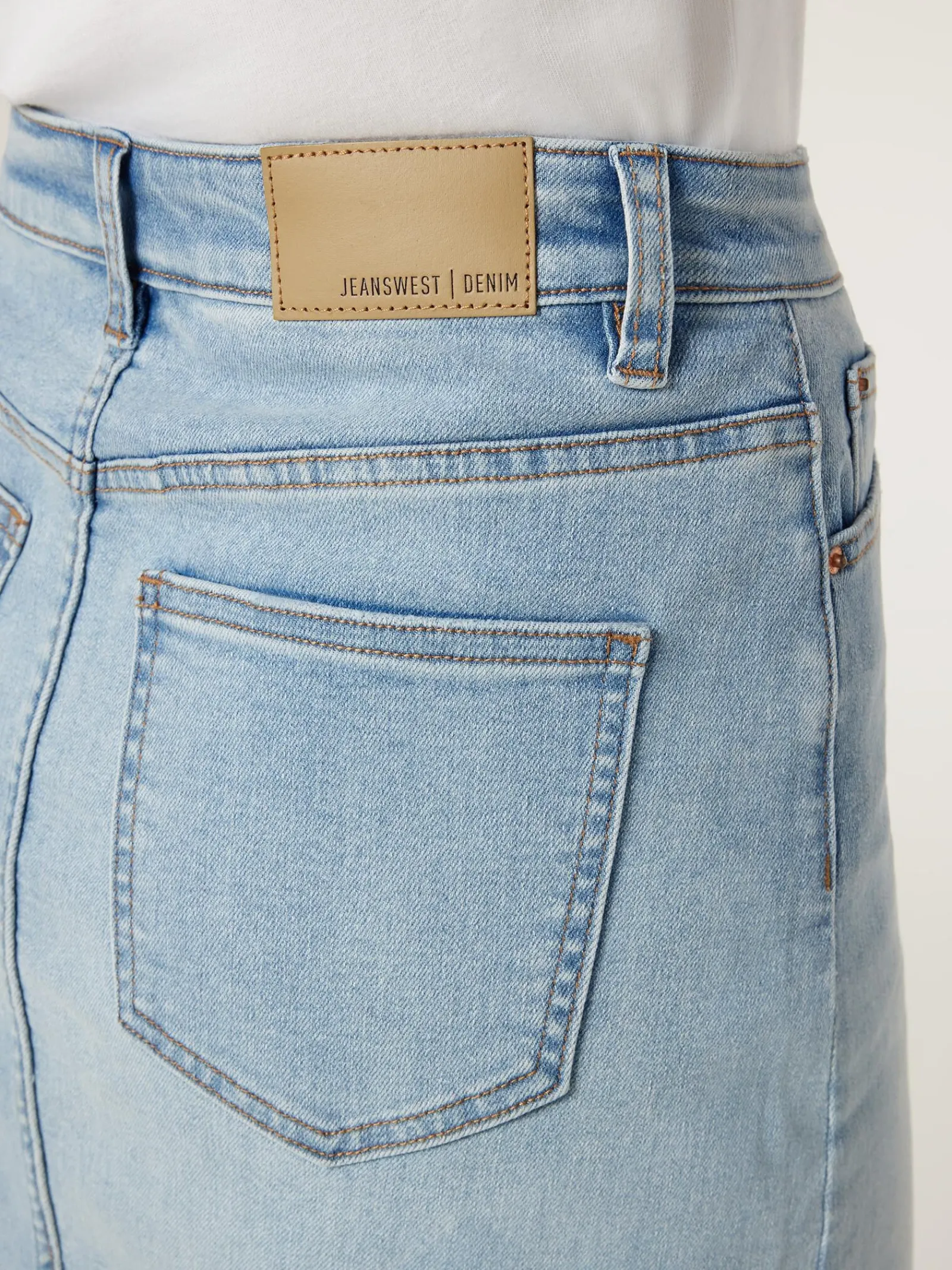 Jeanswest Aubrey Denim Skirt Blue Online