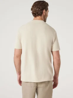 Jeanswest Beau Relaxed Crew Tee Brown Hot