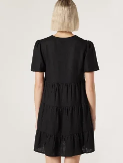 Jeanswest Billie Tiered Dress Black Best