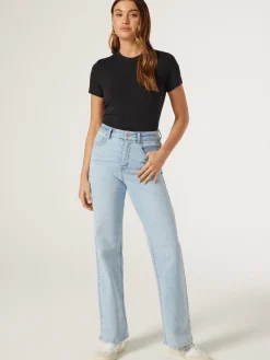 Jeanswest Classic Crew Neck Tee Black Discount
