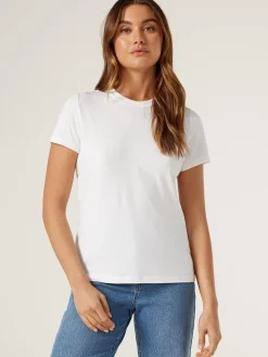 Jeanswest Classic Crew Neck Tee Black Online