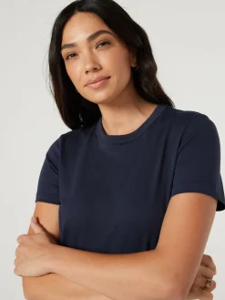 Jeanswest Classic Crew Neck Tee Black New