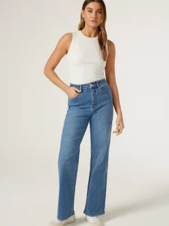 Jeanswest Classic Rib Tank Black Sale