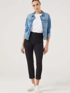 Jeanswest Classic Stretch Denim Jacket DarkVintage Best