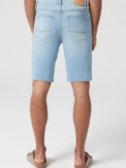 Jeanswest Connor Knit Denim Short Summer Blue Sale