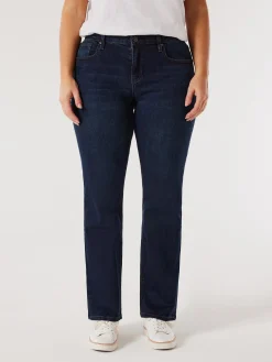 Jeanswest Curve Bootcut Jeans DarkIndigo Hot