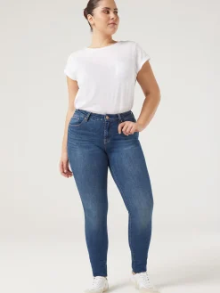 Jeanswest Curve Skinny Jeans DarkIndigo Sale