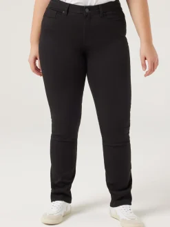 Jeanswest Curve Slim Straight Jeans Black