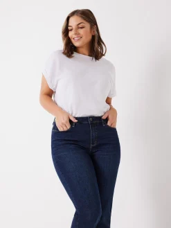 Jeanswest Curve Slim Straight Jeans DarkIndigo Sale