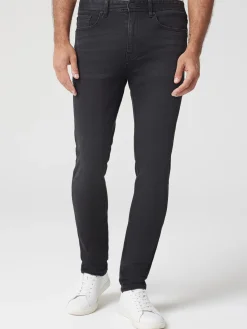 Jeanswest Denim Flex Slim Tapered Jeans Black