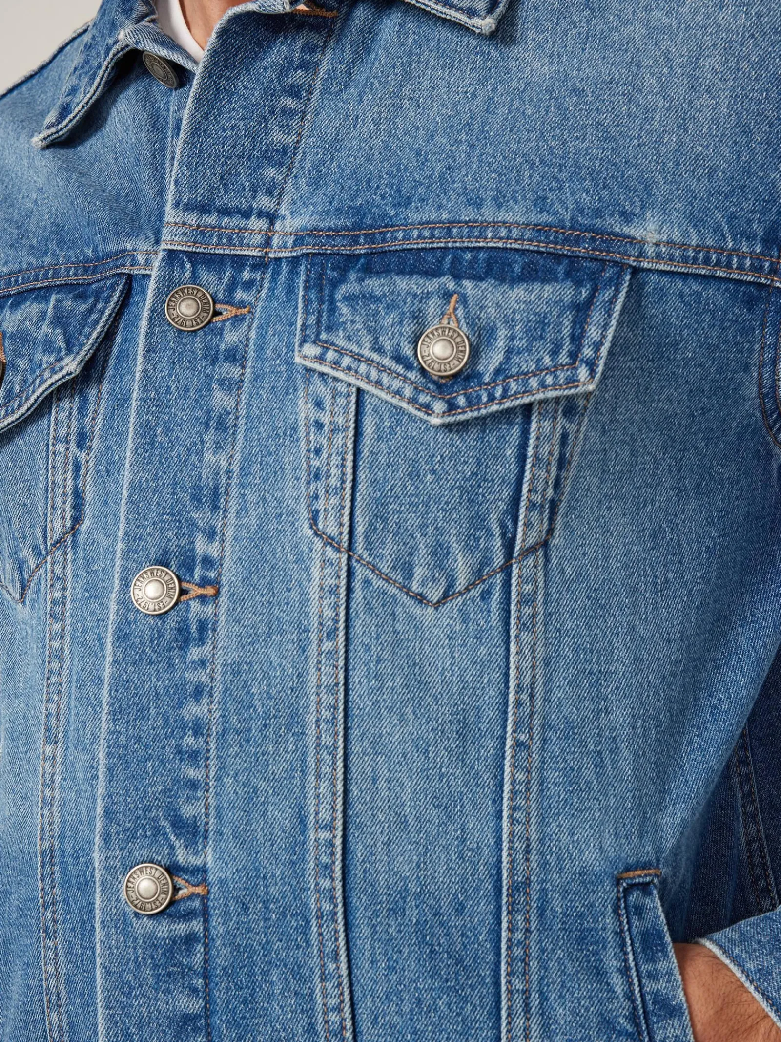 Jeanswest Drew Denim Jacket Blue Outlet