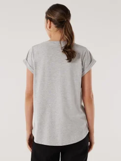 Jeanswest Essential Slub Pocket Tee Black Sale