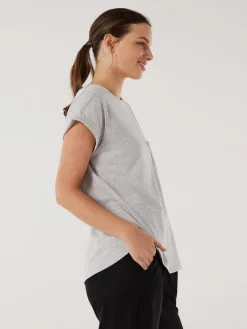 Jeanswest Essential Slub Pocket Tee Black Sale