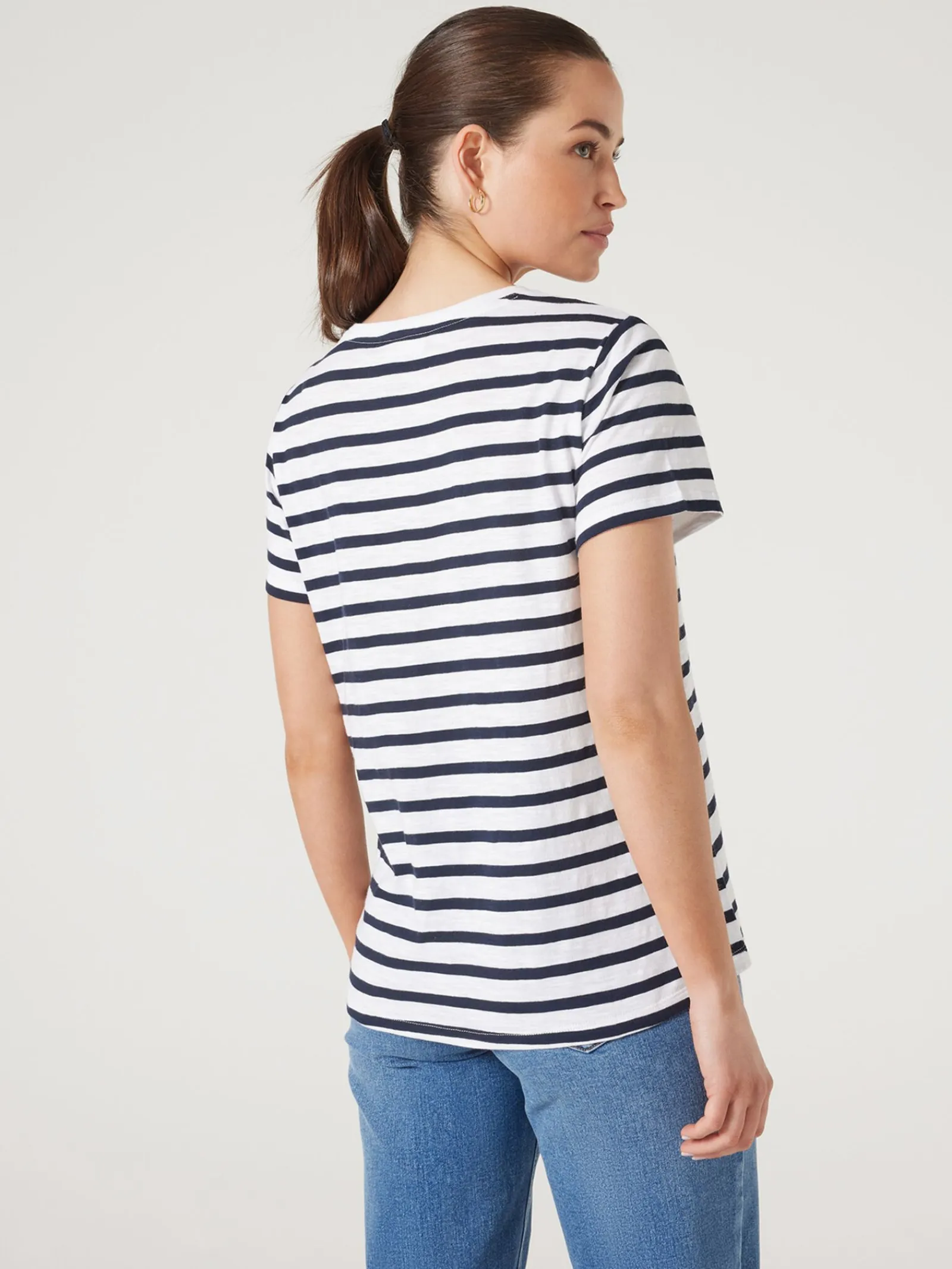 Jeanswest Essential Slub Pocket Tee Black Online