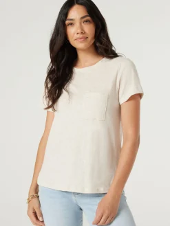 Jeanswest Essential Slub Pocket Tee Black Sale
