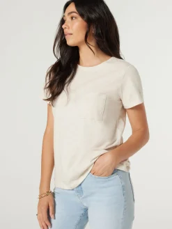 Jeanswest Essential Slub Pocket Tee Black Sale