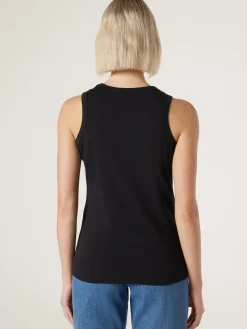 Jeanswest Essential Tank Black Online