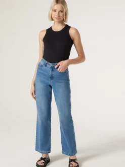 Jeanswest Essential Tank Black Online
