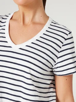 Jeanswest Essential V-Neck Tee Black Outlet