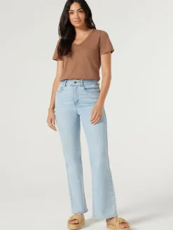 Jeanswest Essential V-Neck Tee Black Clearance