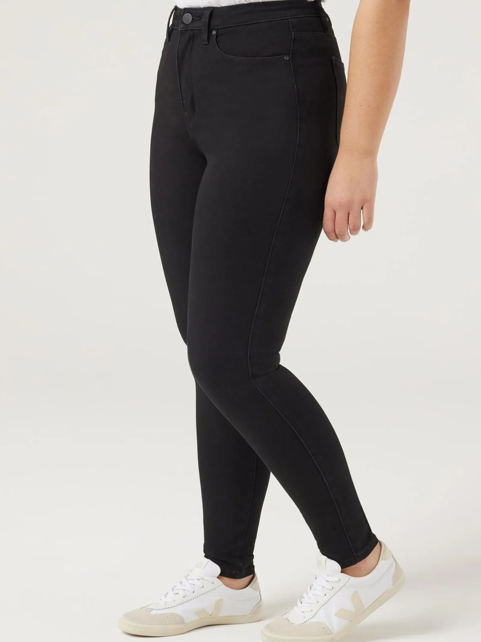 Jeanswest Freeform Curve Skinny Jeans Black Hot