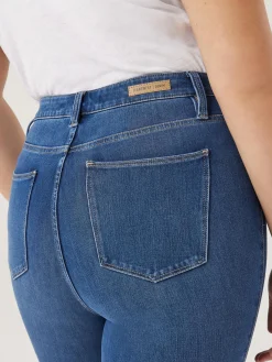 Jeanswest Freeform Curve Skinny Jeans MidIndigo Clearance