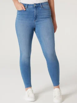 Jeanswest Freeform Curve Skinny Jeans LightIndigo New