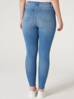 Jeanswest Freeform Curve Skinny Jeans LightIndigo New