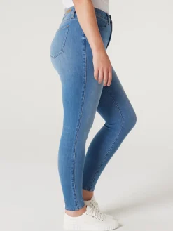 Jeanswest Freeform Curve Skinny Jeans LightIndigo New