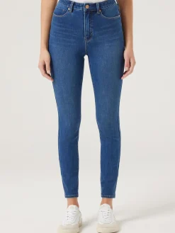 Jeanswest Freeform Skinny Jeans MidIndigo New