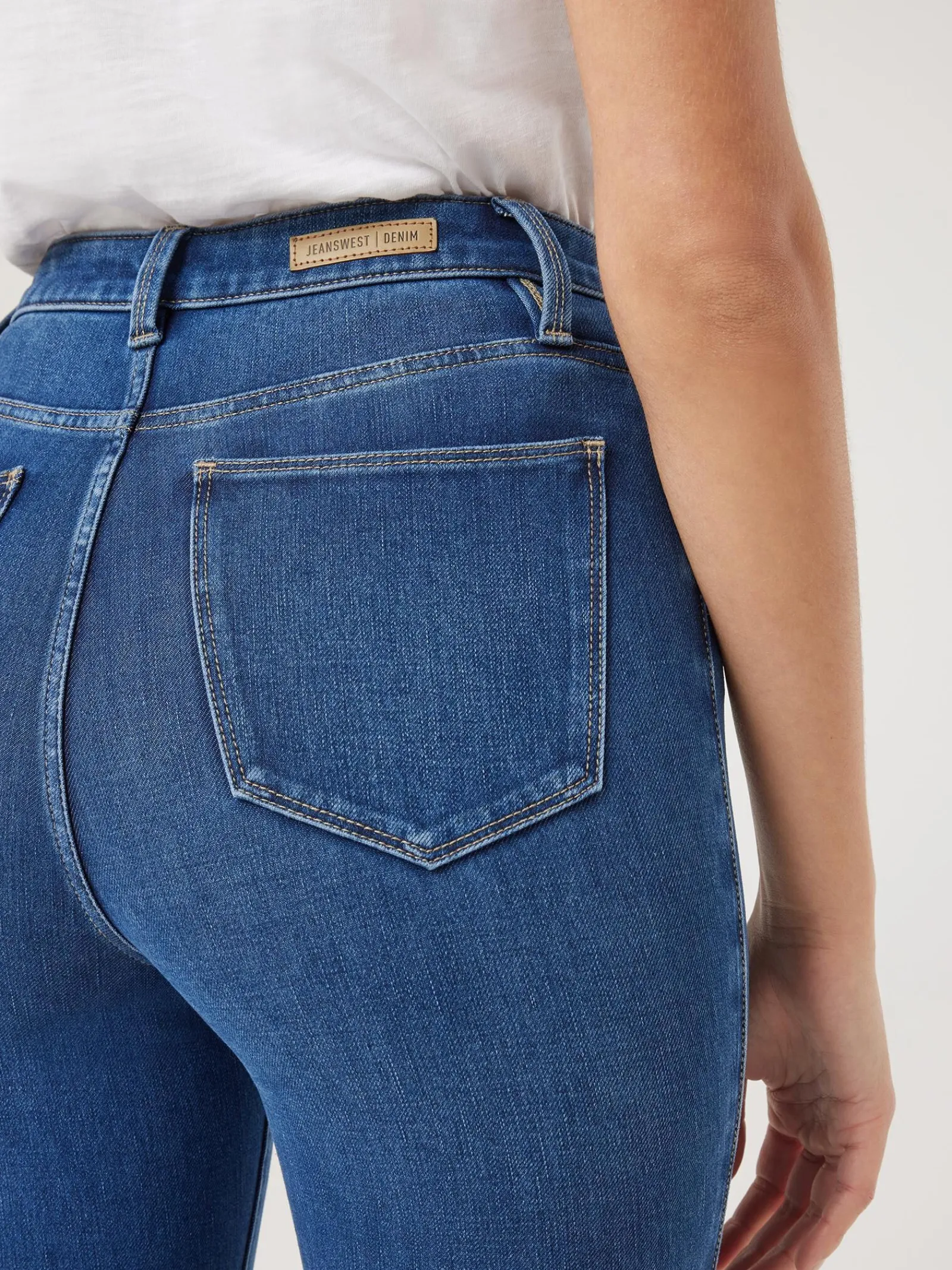 Jeanswest Freeform Skinny Jeans MidIndigo New
