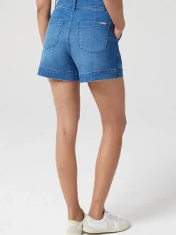 Jeanswest Georgia Tummy Trimmer Denim Short Blue Outlet
