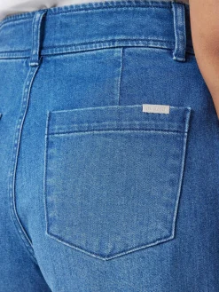 Jeanswest Georgia Tummy Trimmer Denim Short Blue Outlet