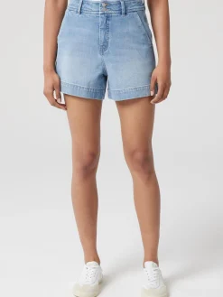 Jeanswest Georgia Tummy Trimmer Denim Short Blue Discount