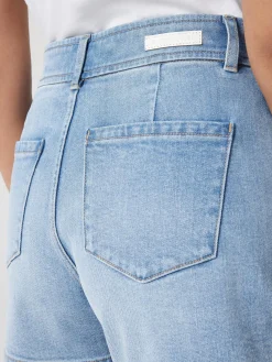 Jeanswest Georgia Tummy Trimmer Denim Short Blue Discount