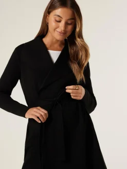 Jeanswest Giselle Longline Cardi Black Outlet