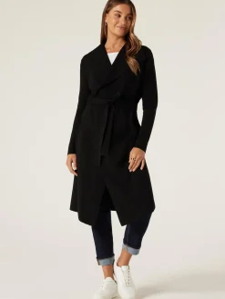 Jeanswest Giselle Longline Cardi Black Outlet