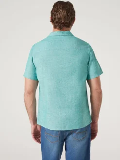 Jeanswest Jimmy Relaxed Resort Shirt Navy Discount