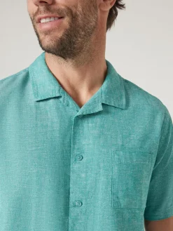 Jeanswest Jimmy Relaxed Resort Shirt Navy Discount