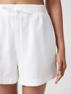 Jeanswest J-Luxe Classic Linen Short Black Clearance