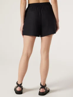 Jeanswest J-Luxe Classic Linen Short Black Sale