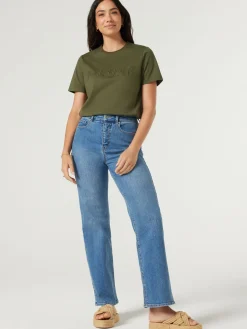 Jeanswest J-Luxe Tee Green Outlet