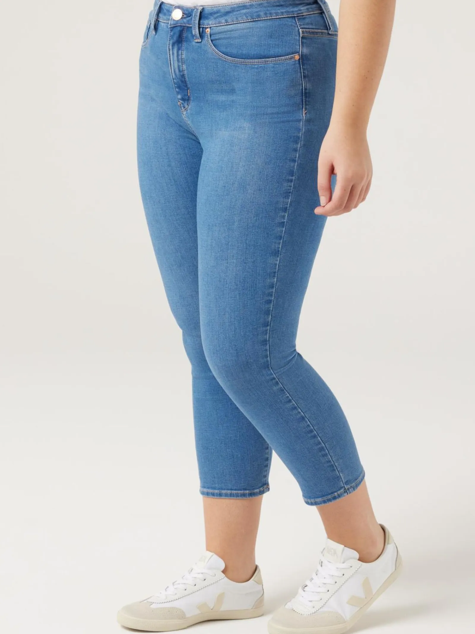 Jeanswest Kara Curve Skinny Capri BrightVintage