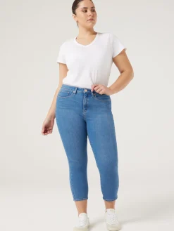 Jeanswest Kara Curve Skinny Capri BrightVintage