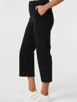 Jeanswest Kelsey Relaxed Capri Black Online