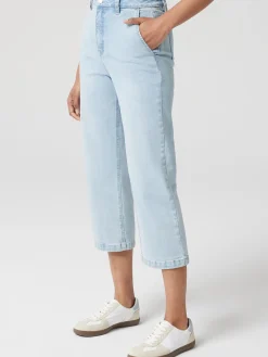 Jeanswest Kelsey Relaxed Capri FadedBlue Best